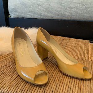 . Bettye Muller block heel peep toe pump